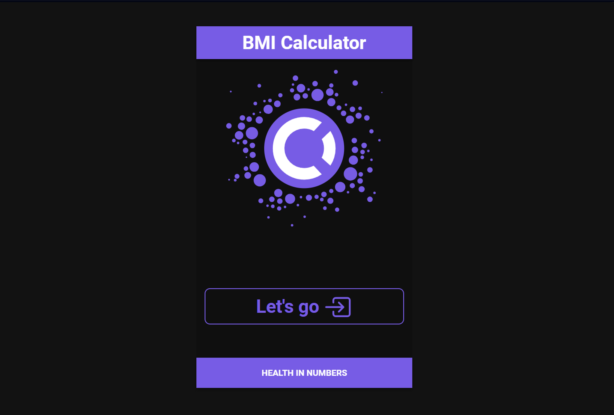 BMI Calculator