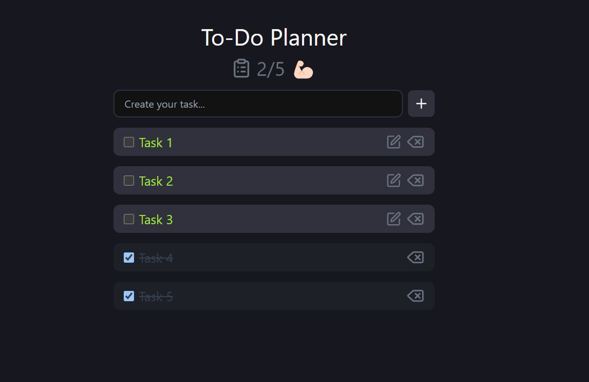 TO-DO Planner